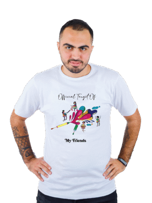 pepbliss holi celebration mode tee